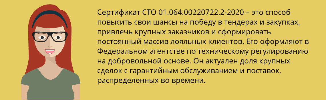 Получить сертификат СТО 01.064.00220722.2-2020 в Красновишерск